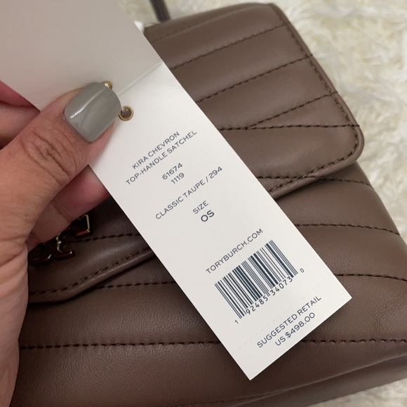 Tory burch kira chevron top handle - Picture 2 of 4